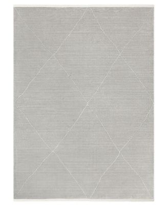 Town & Country Living Town Country Living Luxe Tretta High Low 36408 Area Rug In Ivory