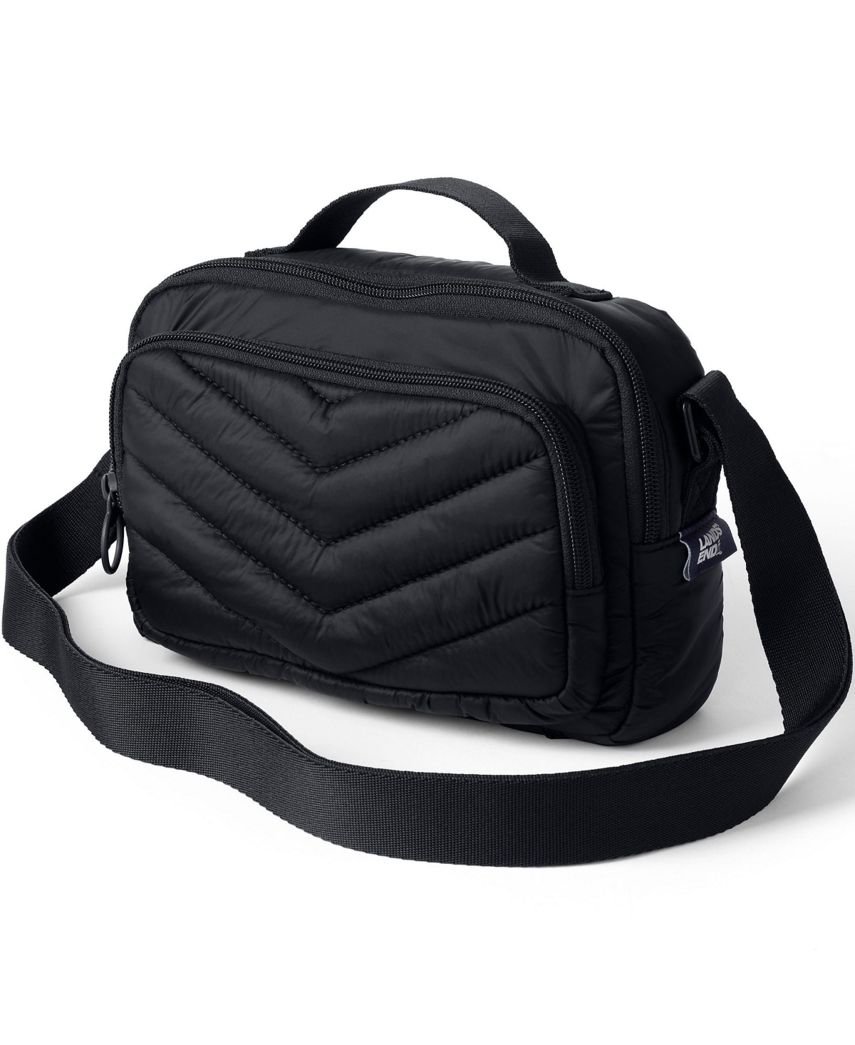 Ultralight Crossbody Bag - Black/black