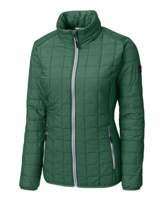 Cutter & Buck Rainier PrimaLoft® Womens Eco Insulated Hooded Long Coat -  Cutter & Buck