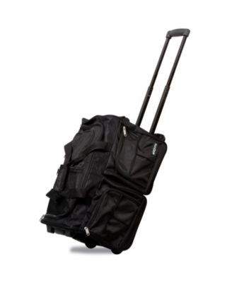 Dejuno Expedition Pro 20-Inch Carry-On Rolling Duffle Bag