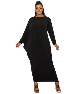 Plus Size Louella Asymmetrical Maxi Dress