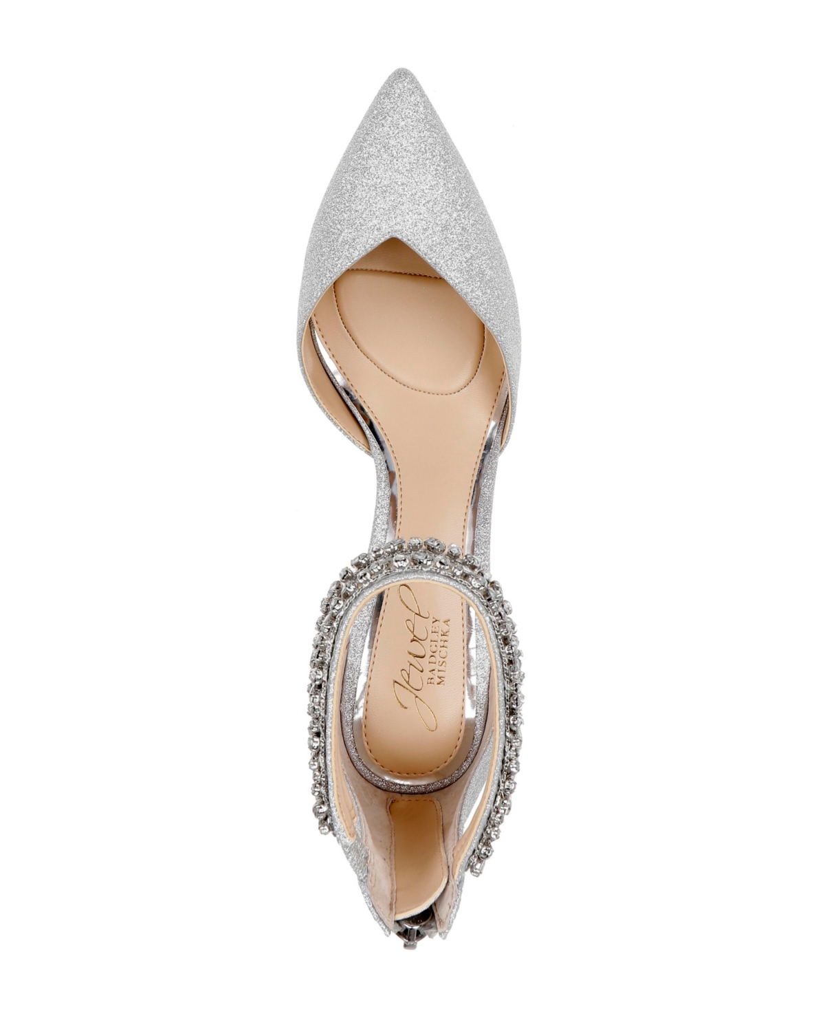 Jewel Badgley Mischka Women's Maya Pointy Toe Evening Pumps
