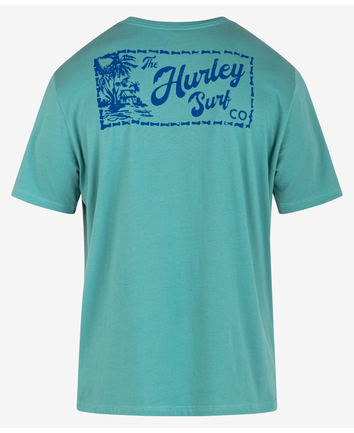 Hurley Men's Everyday Hut Life Short Sleeve T-shirt In Broken Jade