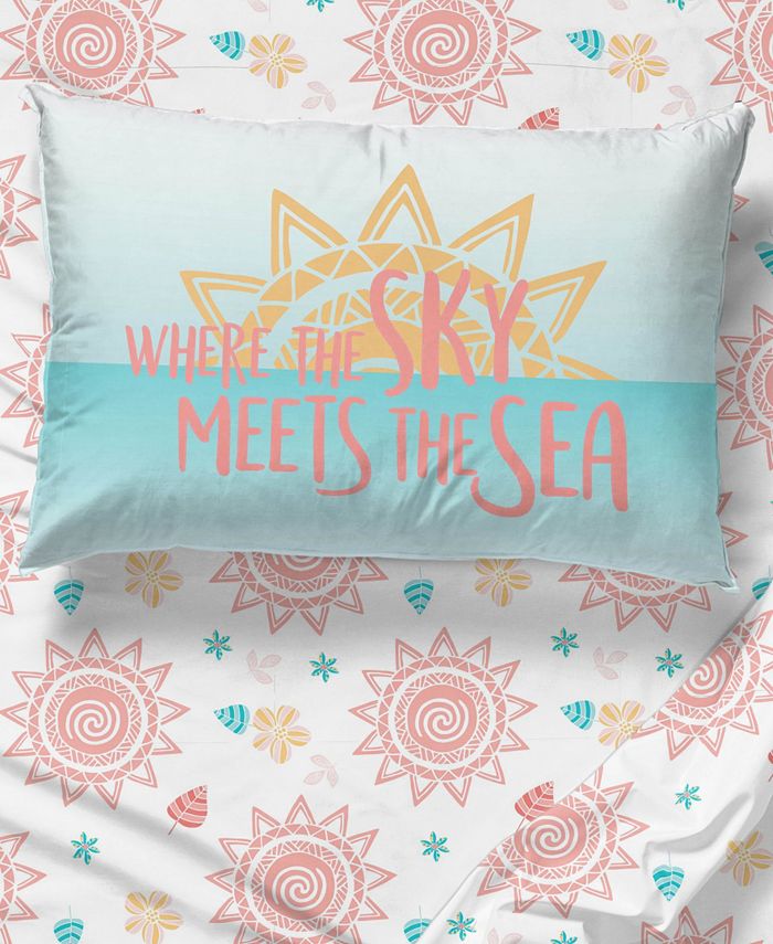 Disney Moana Sky Sea 5 Piece Comforter Set, Twin Macy's