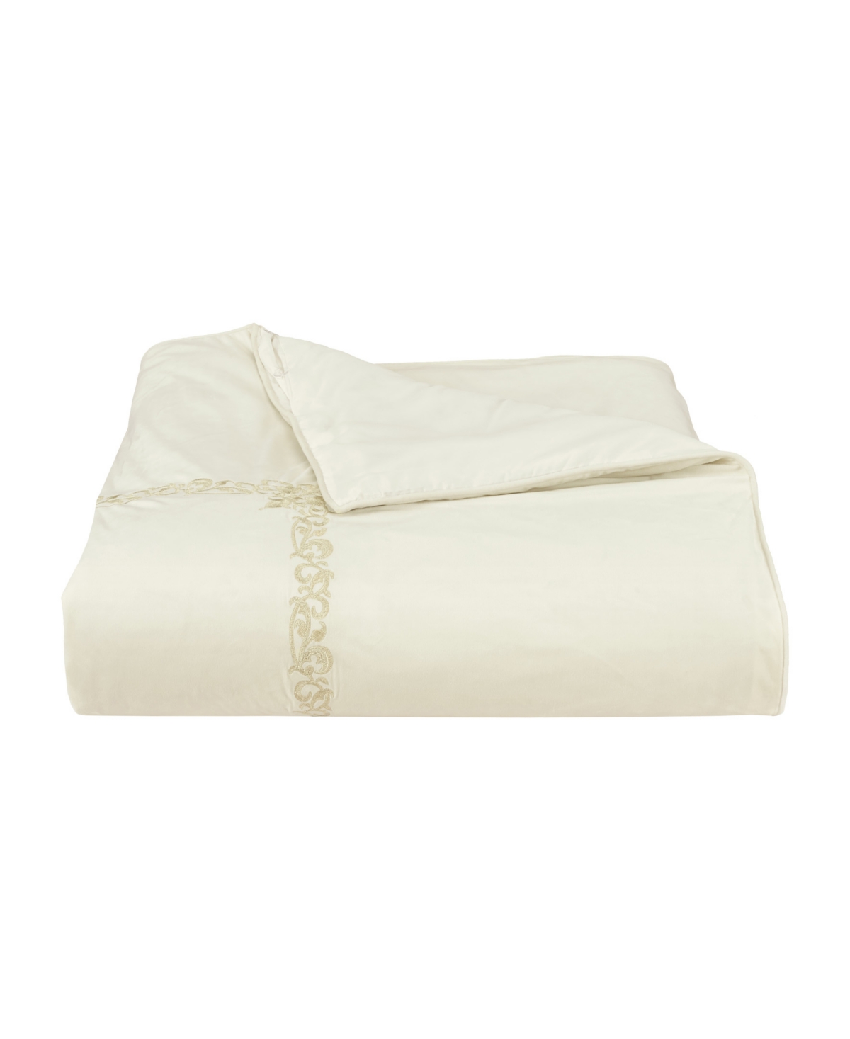 J Queen New York Noelle 3pc. Duvet Cover Set, King/california King In Winter White
