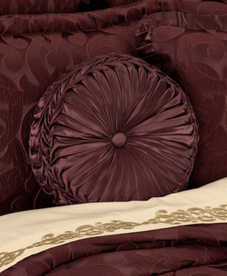 La Boheme Tufted Decorative Pillow, 15" Round