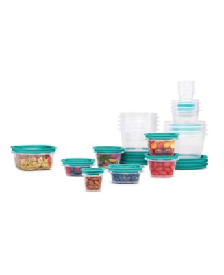 Rubbermaid Lock-its Easy Find Lids - 7 Cups, Plastic Containers