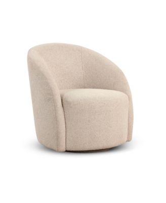 28.5" Velvet Erik Swivel Chair