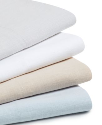 Tranquil Home Cotton Linen Look Sheet Sets In White