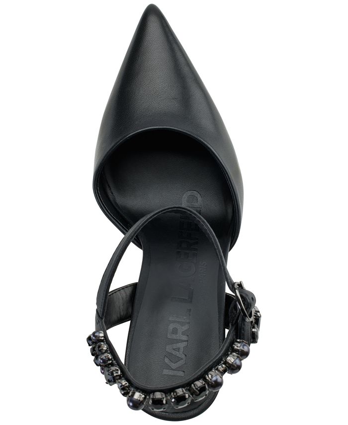 Quinteena ankle cheap strap pumps