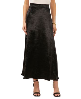 Vince Camuto - Women's Textured A-Line Maxi Skirt