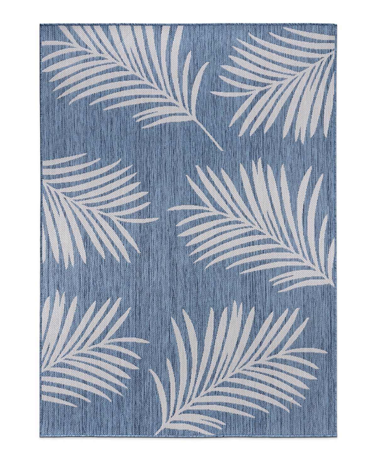 Main Street Rugs Bays Outdoor 111 5' X 7' Area Rug In Blue