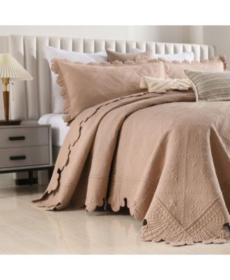 100% Cotton Oversized Bedspread Quilt Set TK - Queen