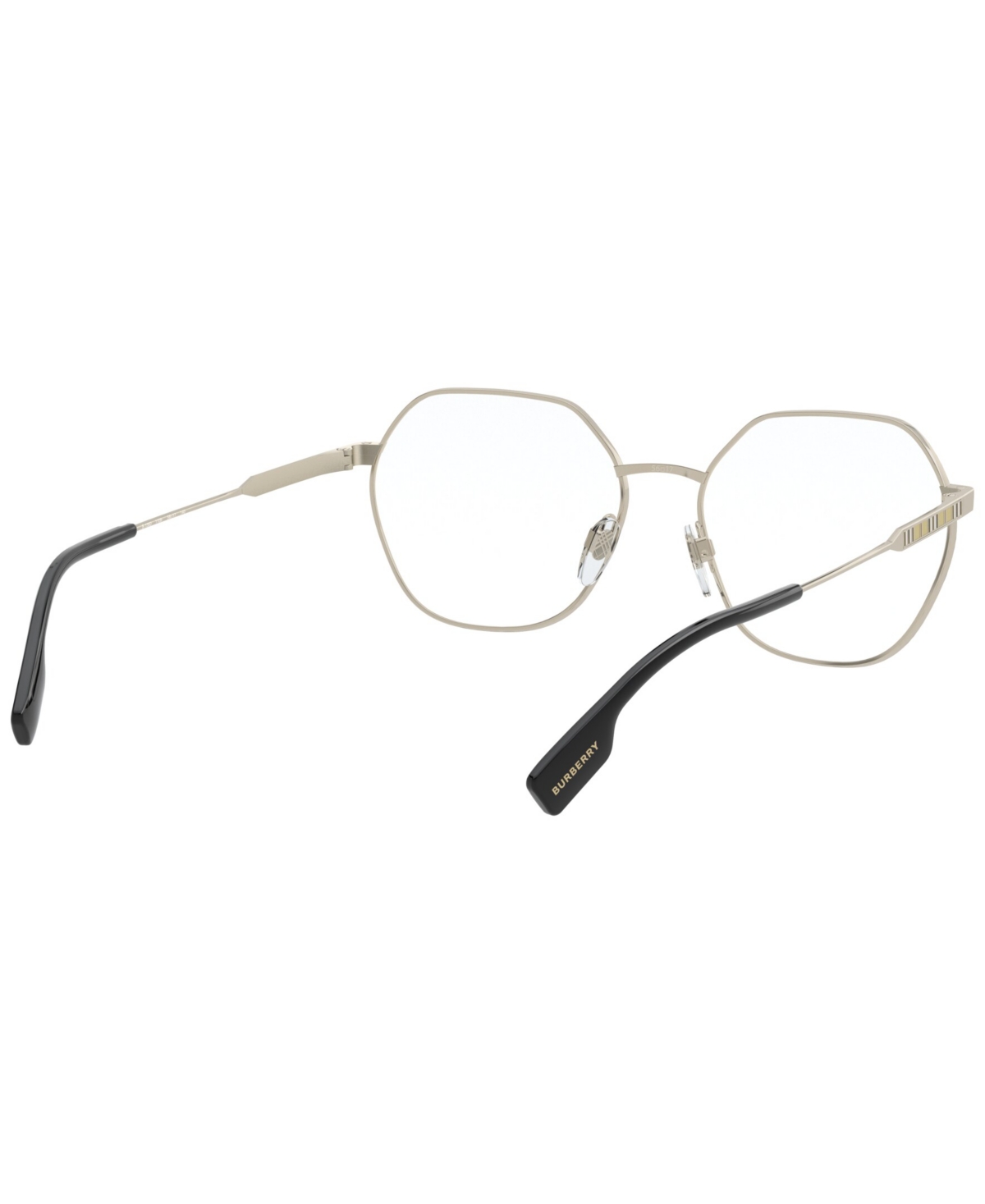 Burberry Women's Erin Eyeglasses, Be1350 56 In Light Gold