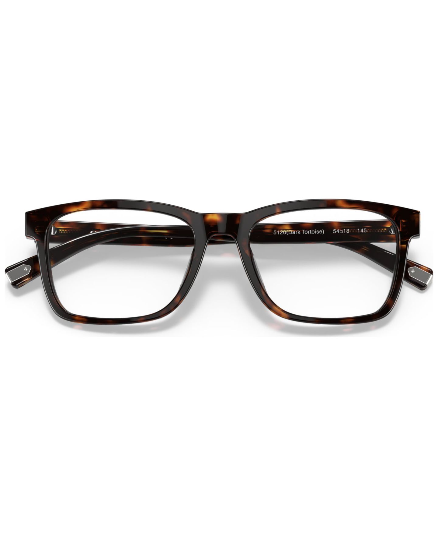 Мужские очки COACH Man Rectangle Plastic HC6166U C2104 Eyeglasses, цвет: Тёмный черепаховый — фото 2