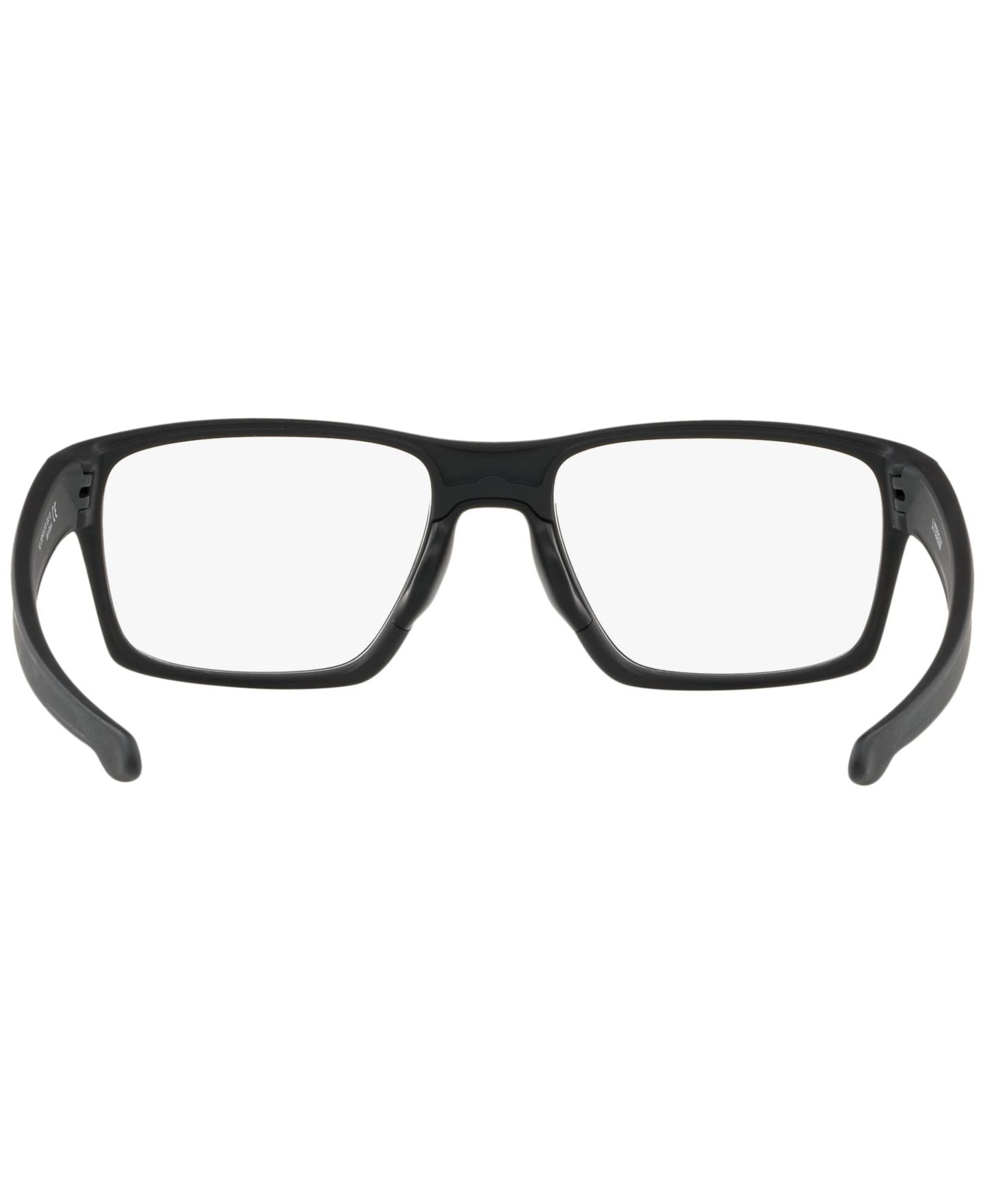 Мужские очки Celine Oakley Man Square Plastic OX8140 Litebeam Eyeglasses, цвет: Атласный чёрный — фото 3