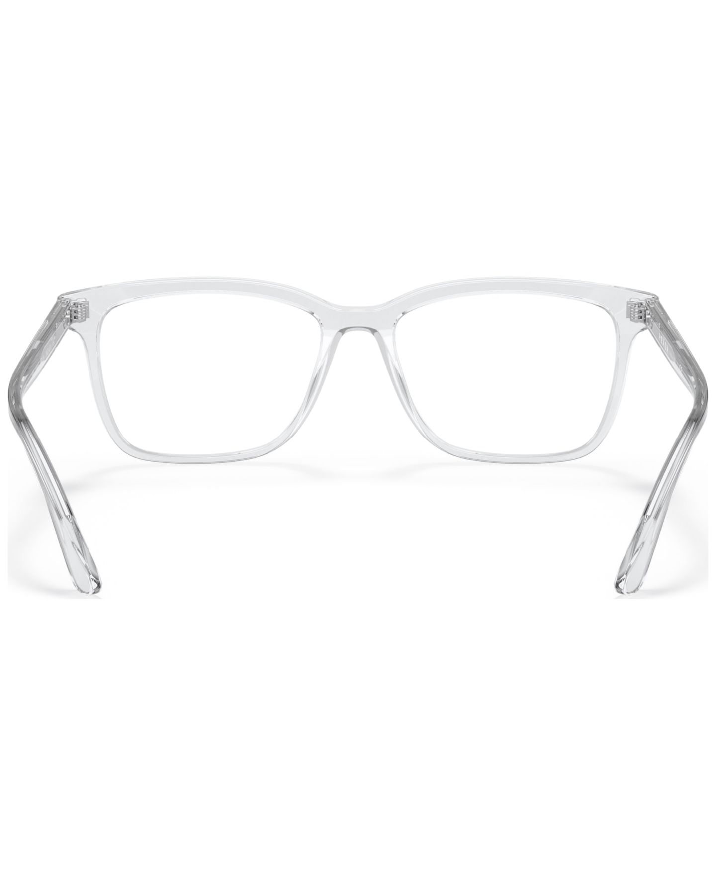 Мужские очки PRADA Man Rectangle Plastic PR 14WVF Eyeglasses, цвет: Прозрачный — фото 3