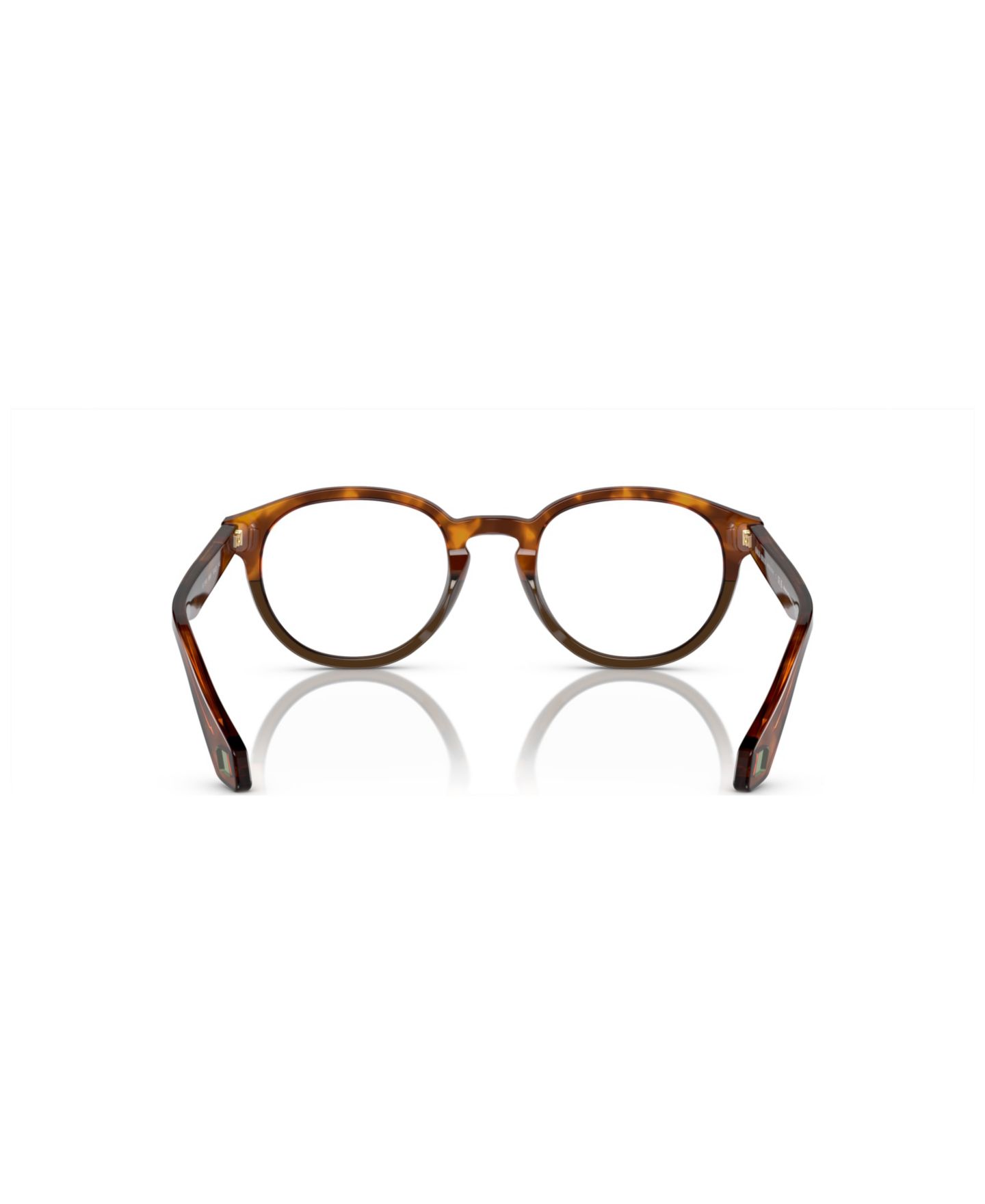 Мужские очки Giorgio Armani Man Panthos Plastic AR7248 Eyeglasses, цвет: Красный / Зелёный — фото 3