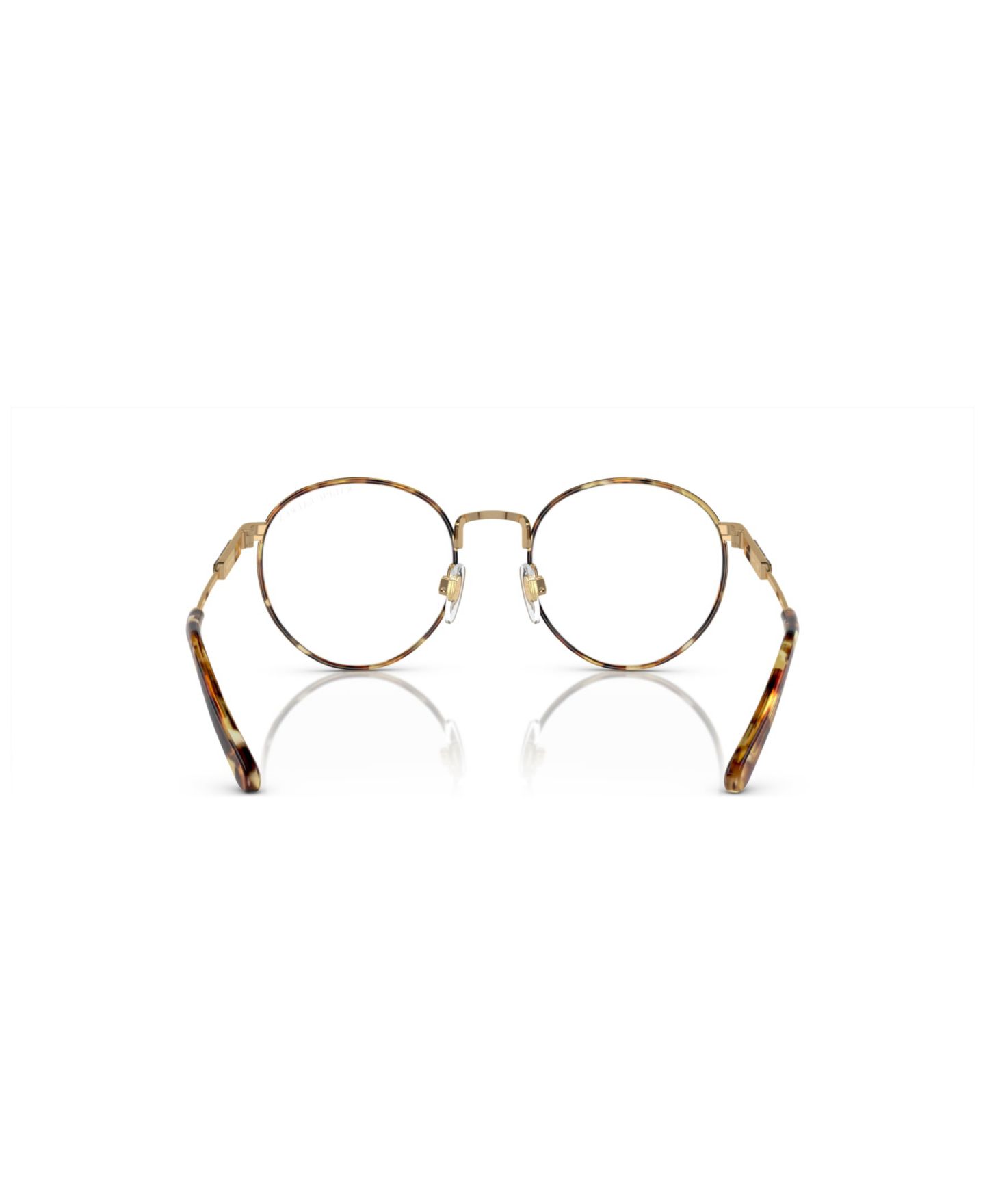 Мужские очки Ralph Lauren Man Round Metal RL5124J Eyeglasses, цвет: Чёрный — фото 3