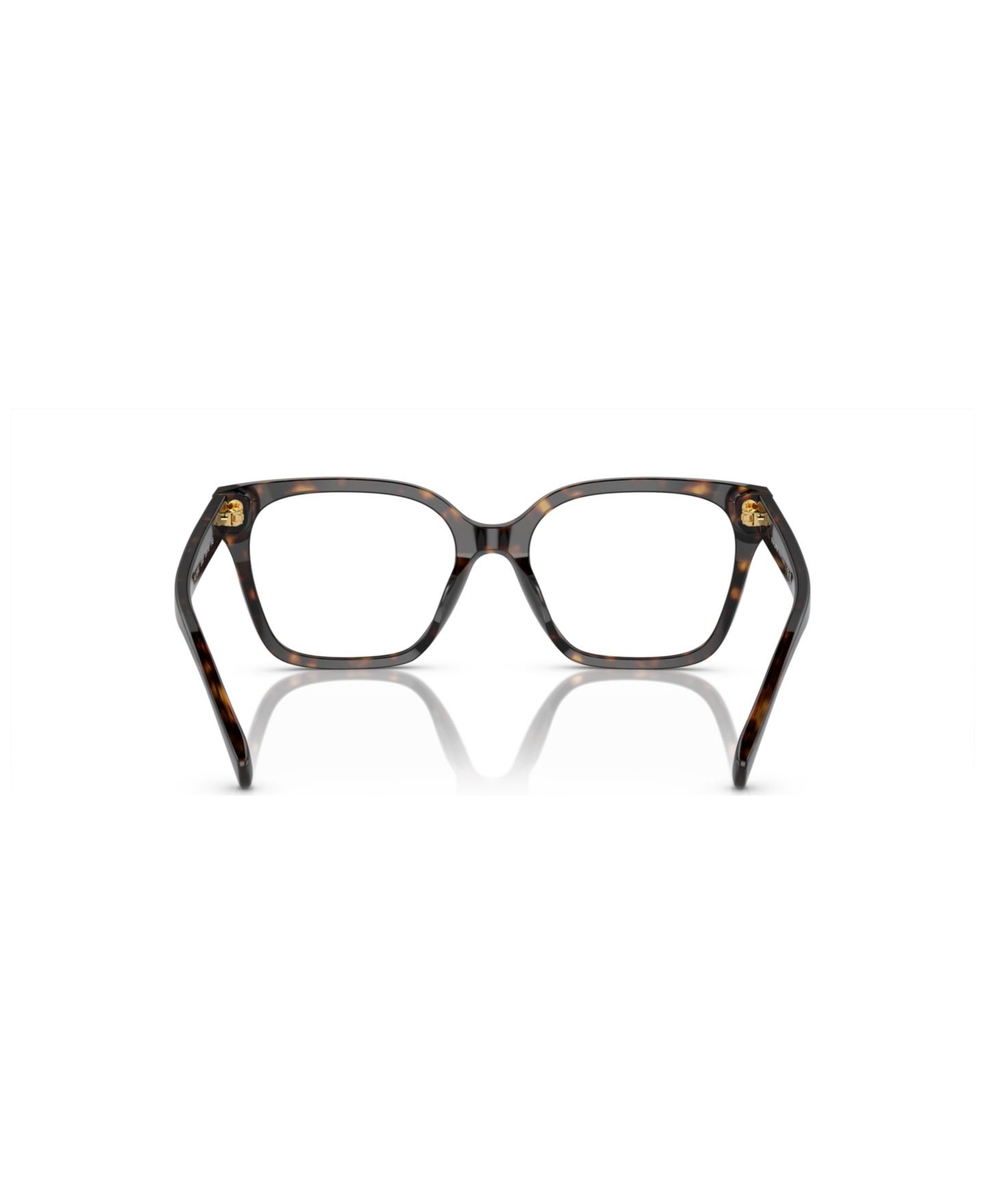 Женские очки Ralph by Ralph Lauren Ralph Woman Square Plastic RA7158U Eyeglasses, цвет: Блестящий тёмный гавана — фото 5