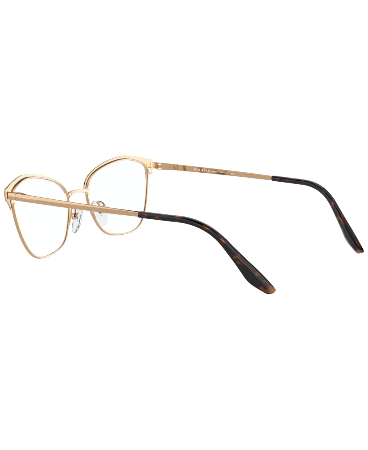 Prada Women's Eyeglasses, Pr 62XV - Pink Gold