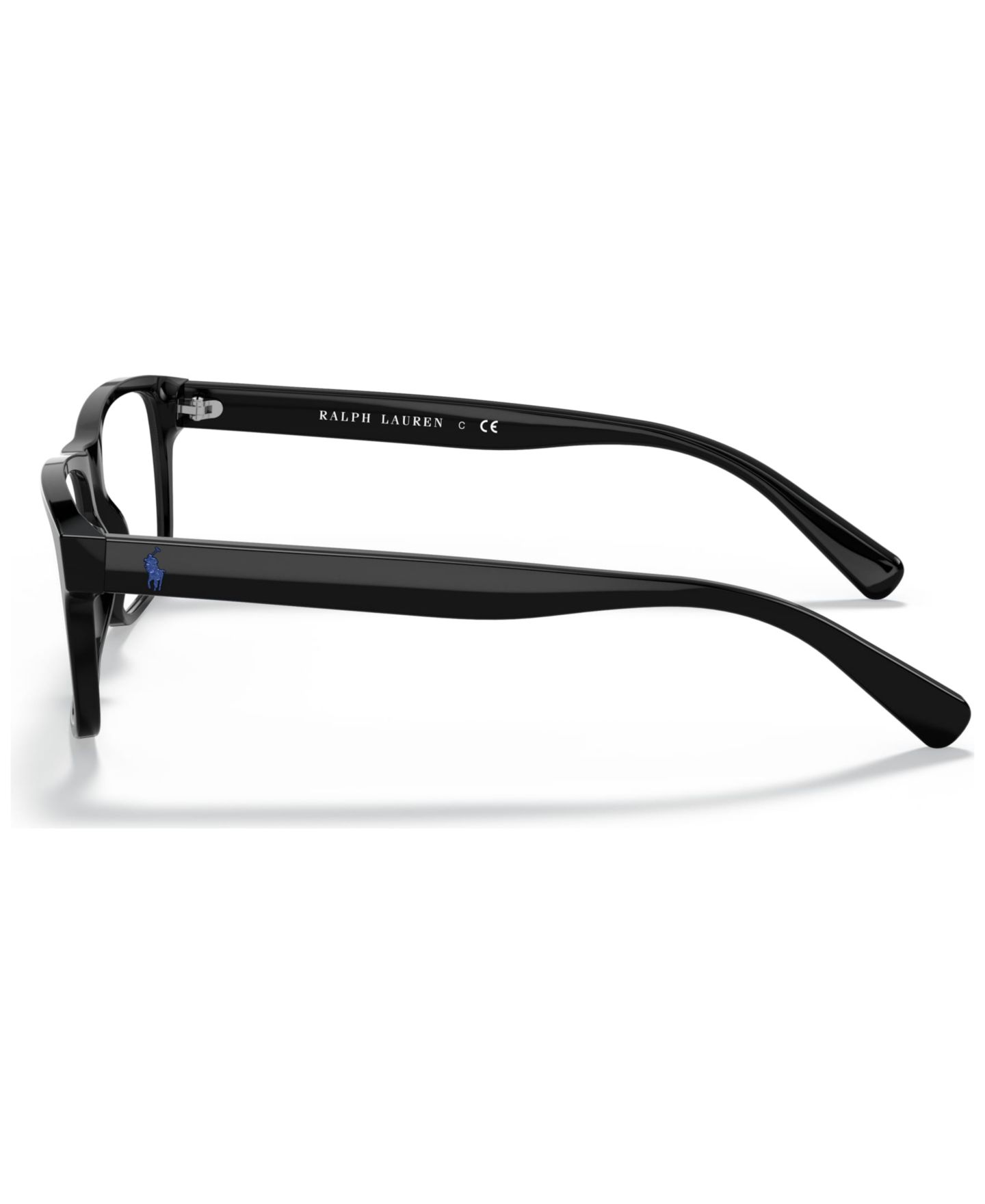 Мужские очки Polo Ralph Lauren Man Pillow Plastic PH2223 Eyeglasses, цвет: Чёрный — фото 4