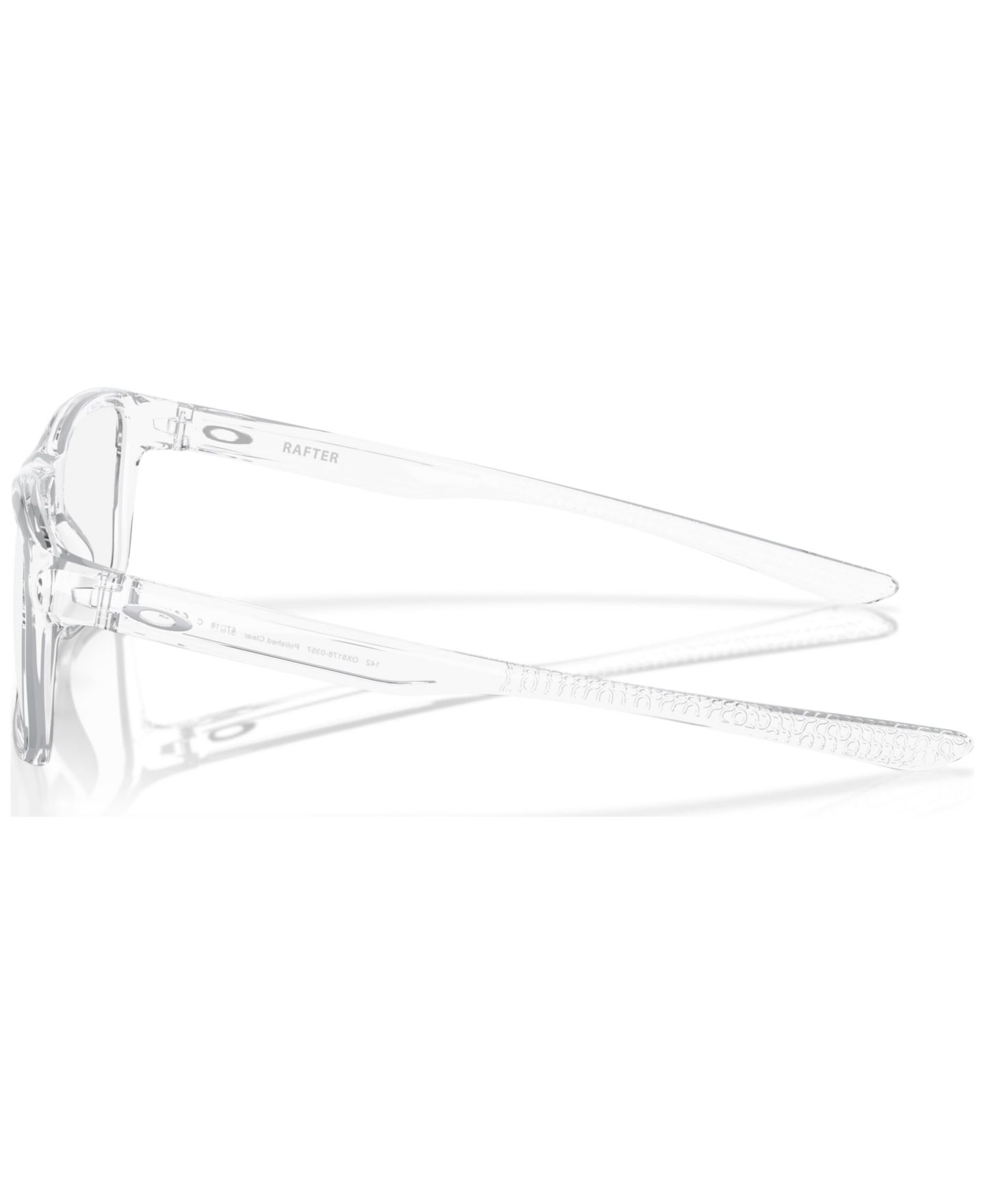 Мужские очки Oakley Man Rectangle Plastic OX8178 Rafter Eyeglasses, цвет: Чёрный — фото 4