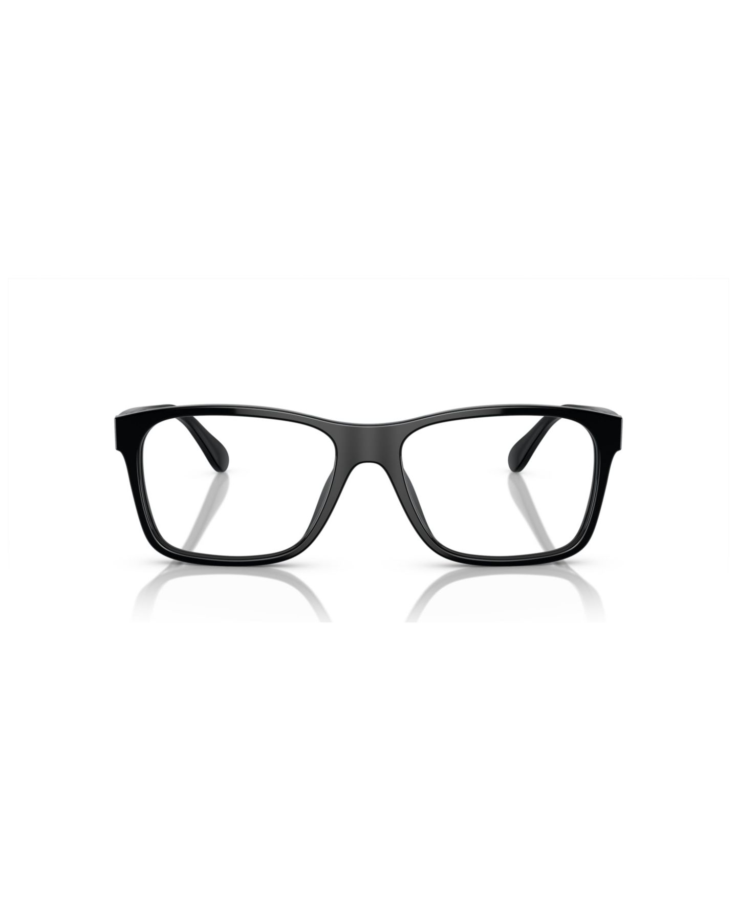 Мужские очки Ralph Lauren Man Rectangle Plastic RL6240U Eyeglasses, цвет: Чёрный — фото 2