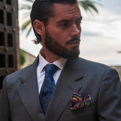 Cortina - Silk Jacquard Tie for Men