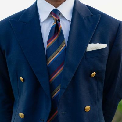 Battisti - Silk Jacquard Tie for Men