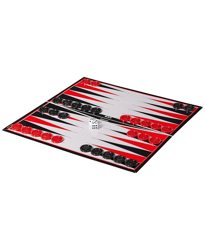 MasterPieces Puzzles Pressman - Checkers/Chess/Backgammon (Folding ...