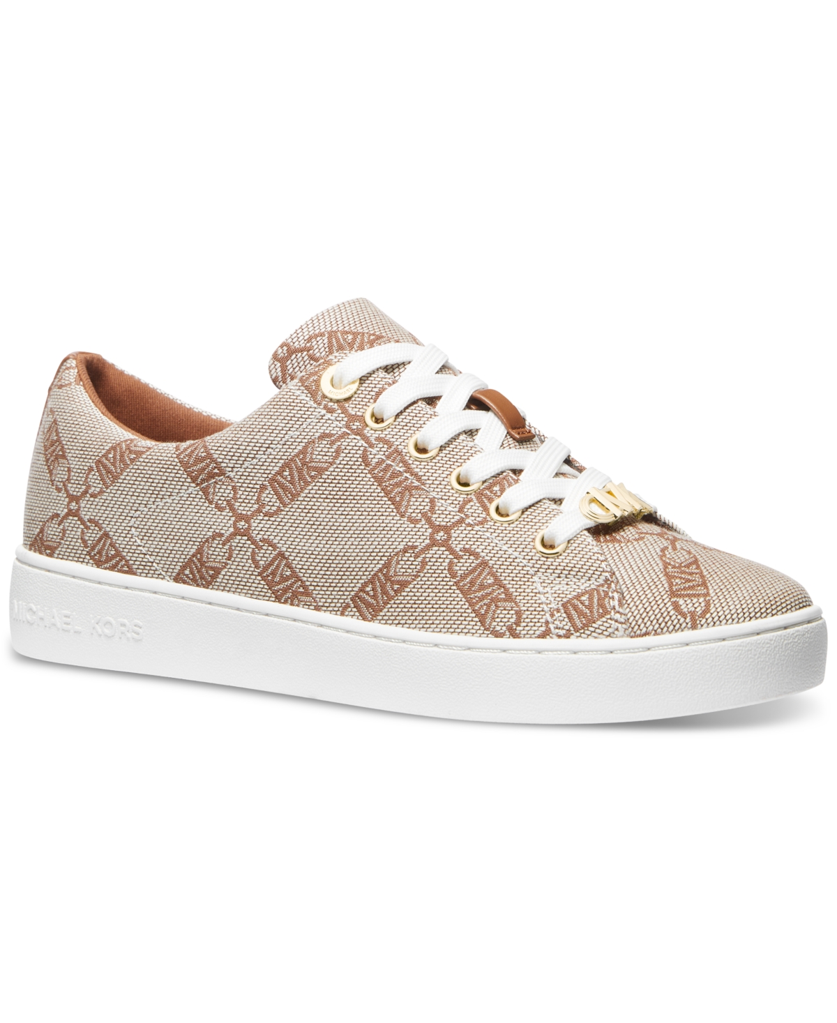 Michael Kors Michael Women s Keaton Lace up Low top Sneakers In