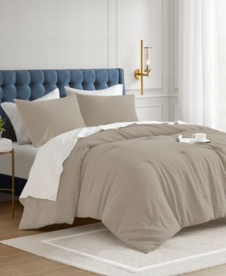 Mina Waffle Textured 2-Pc. Comforter Set, Twin/Twin XL