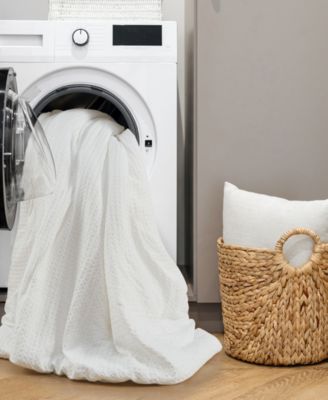 Mina Waffle Textured 3-Pc. Comforter Set, Full/Queen