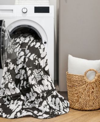 Aria Floral Print Reversible 3-Pc. Comforter Set, Full/Queen