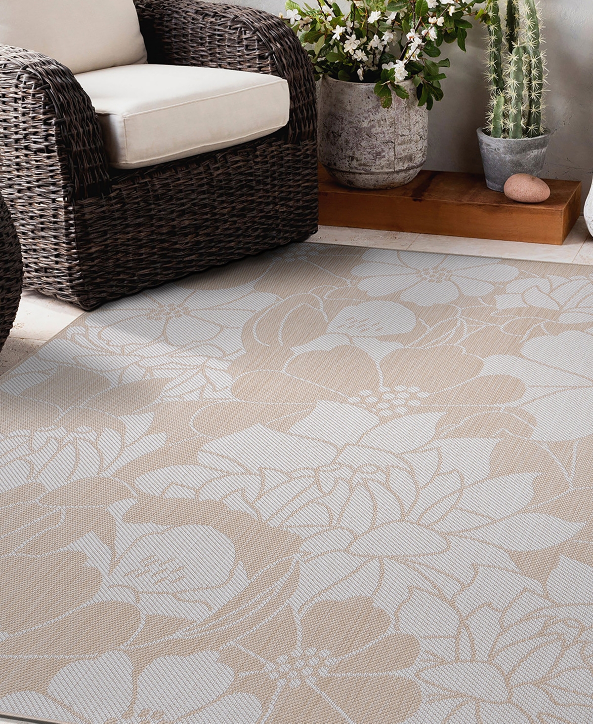 Main Street Rugs Bays Outdoor 115 Area Rug