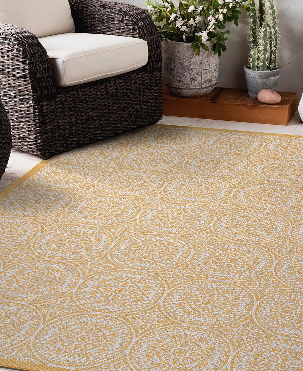 Main Street Rugs Bays Outdoor 121 Area Rug