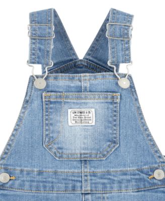 Baby Boys and Girls Denim Overalls