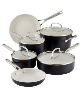 KitchenAid Hard Anodized Ceramic Nonstick 10 Piece Set - Macy's