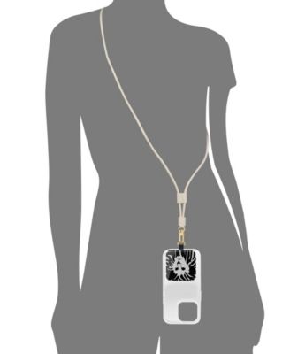 Women's Polyurethane Leather Crossbody iPhone Cord