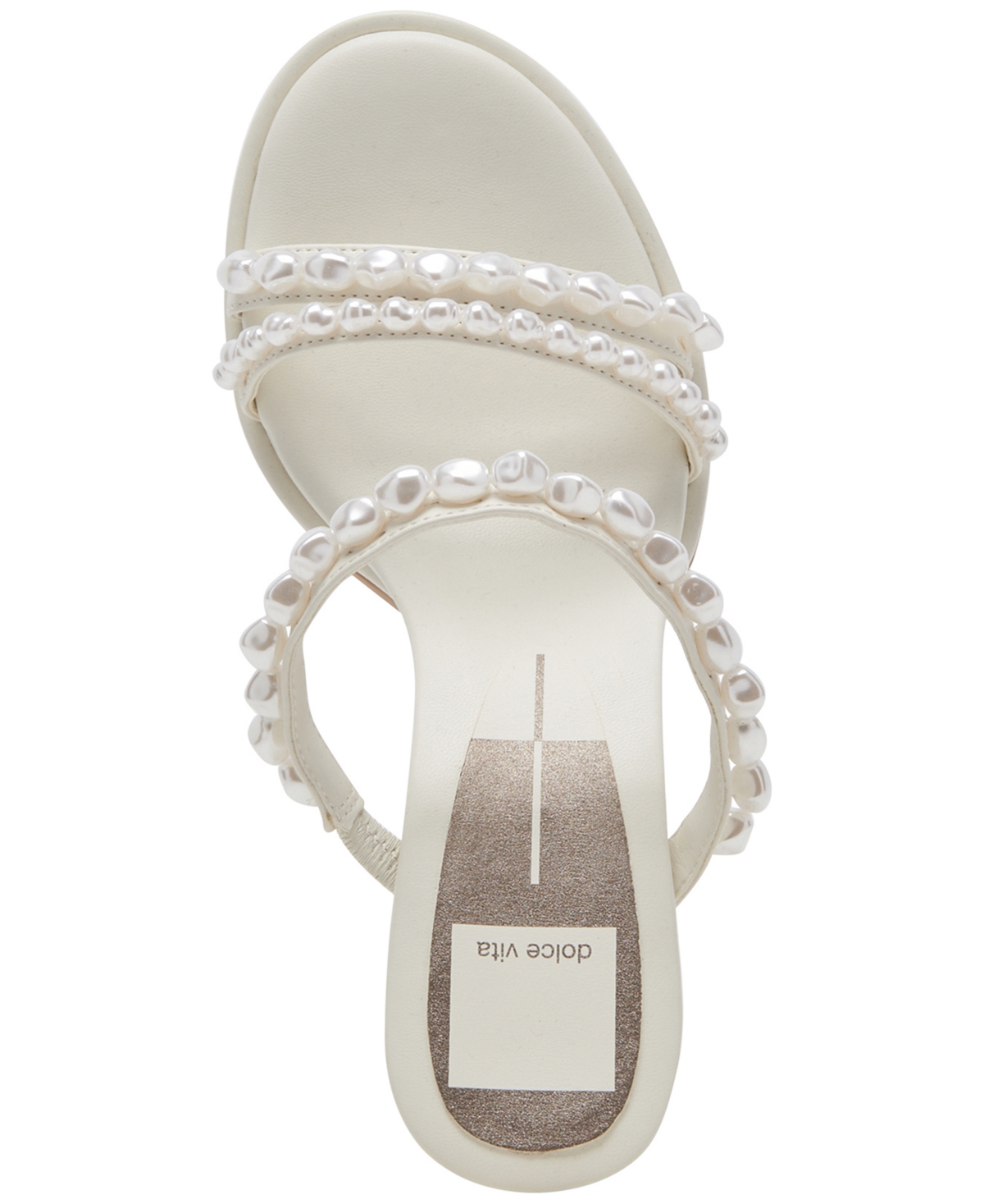 Dolce Vita Women's Barrit Embellished Strappy Block-Heel Dress Sandals