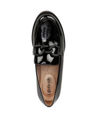 Women's London 2 Chain Detail Lug Sole Loafers