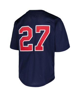 Big Boys David Ortiz Navy Minnesota Twins Cooperstown Collection Mesh Batting Practice Jersey