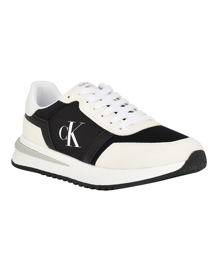 Calvin Klein Women's Piper Lace-Up Platform Casual Sneakers - Macy's