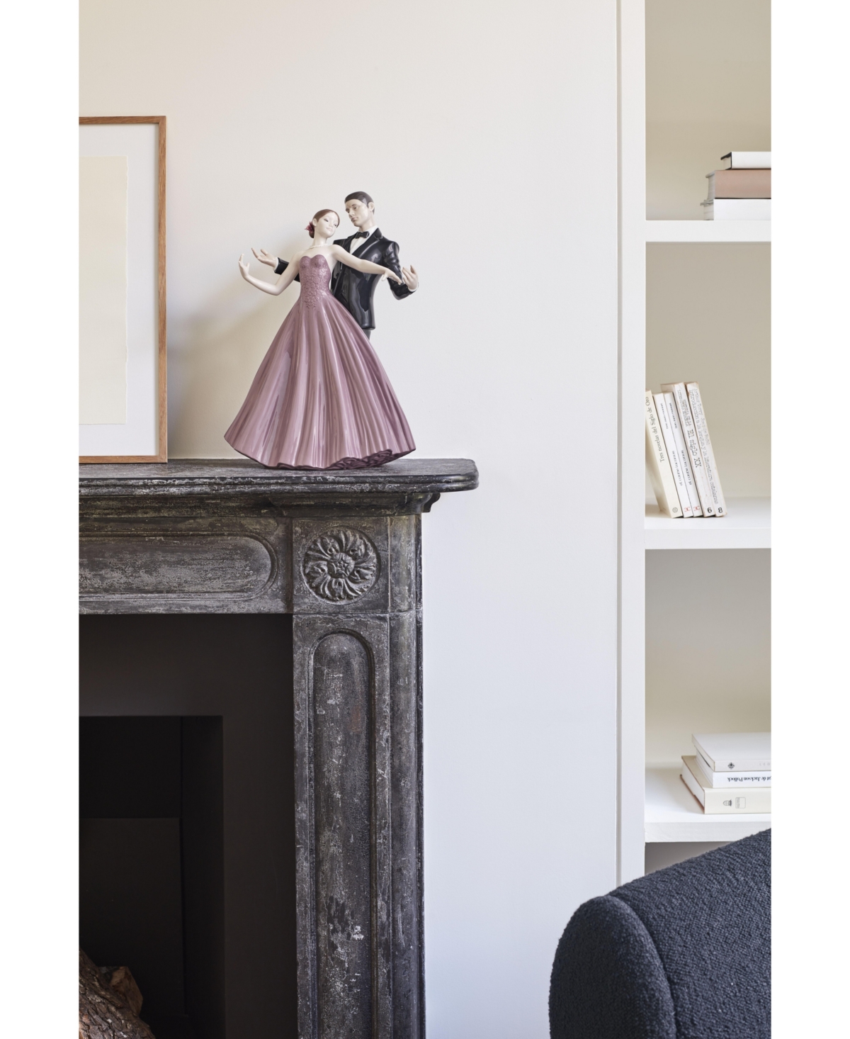 Lladrò Anniversary Waltz Couple Sculpture In Multi