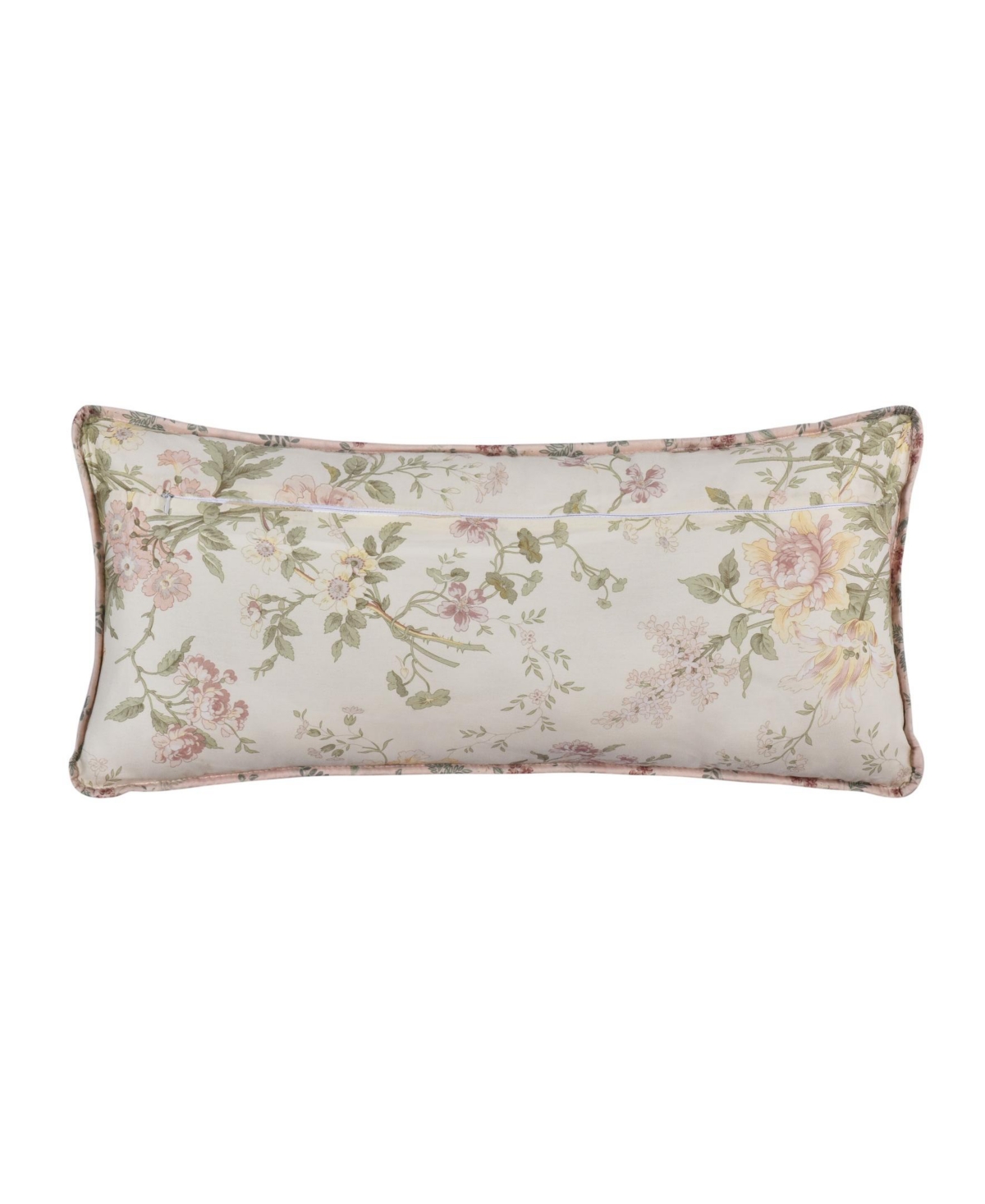 Shop Piper & Wright Eloise Quilted Decorative Pillow, 12" X 24" In Dusty Rose