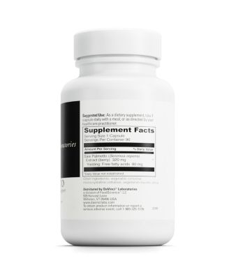 DaVinci Labs Saw Palmetto - Dietary Supplement to Support Proper Prostate Health Function, Premenstrual Needs and Lactation - With Saw Palmetto Berry Extract - Gluten-Free