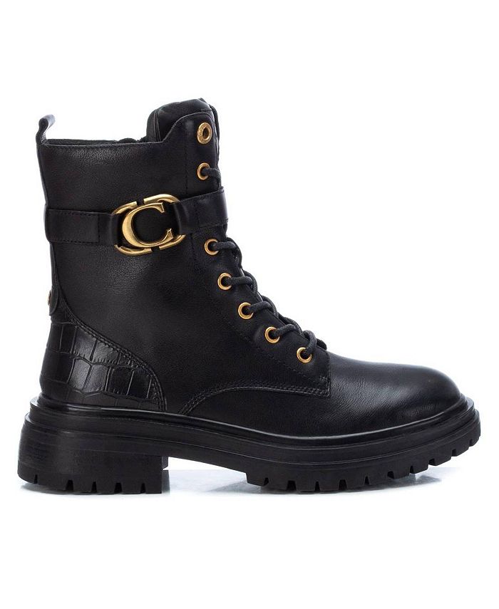XTI Women's Leather Boots Carmela Collection By - Macy's