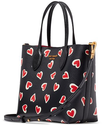 kate spade new york Bleecker Stencil Hearts Printed Crossbody Tote