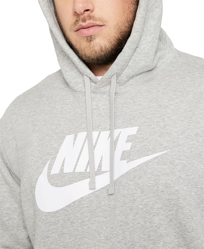 Nike Men's Sportswear Club Fleece Graphic Pullover Hoodie - Macy's